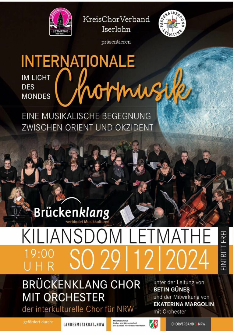 Internationale Chormusik im Licht des Mondes – Ein Konzert im Kiliansdom Letmathe