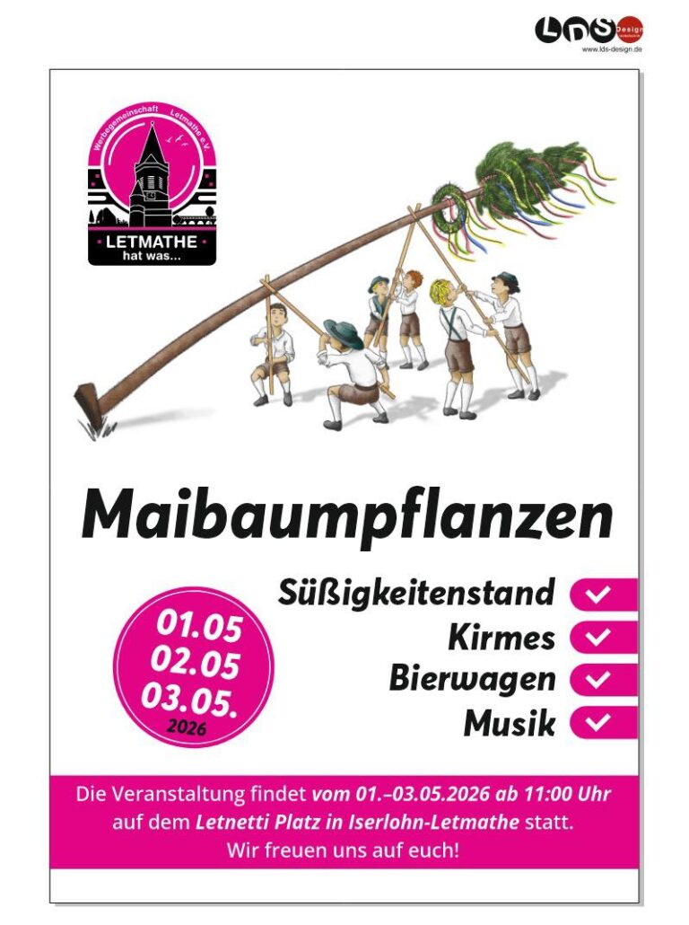Maibaumfest 2026 in Letmathe – Ein neuer Treffpunkt für die Gemeinschaft